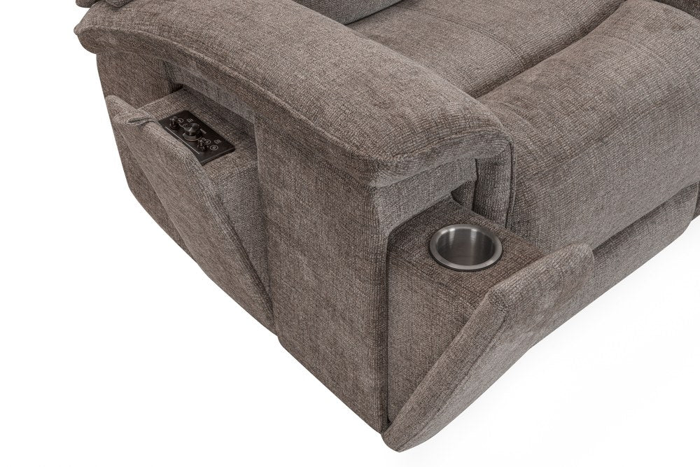 Parker Living - Colton - Branson Tweed Power Zero Gravity Sofa and Recliner with Immersive Audio - MCLT-KIT-31P3ZIA-BRTW view 21