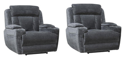 Parker Living - Dalton - Lucky Charcoal Power Recliner (Set of 2) - MDAL#812PH-2-LCH view 1