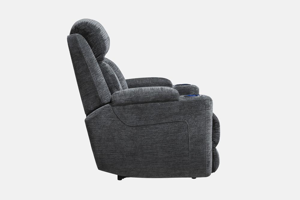 Parker Living - Dalton - Lucky Charcoal Power Recliner (Set of 2) - MDAL#812PH-2-LCH view 5