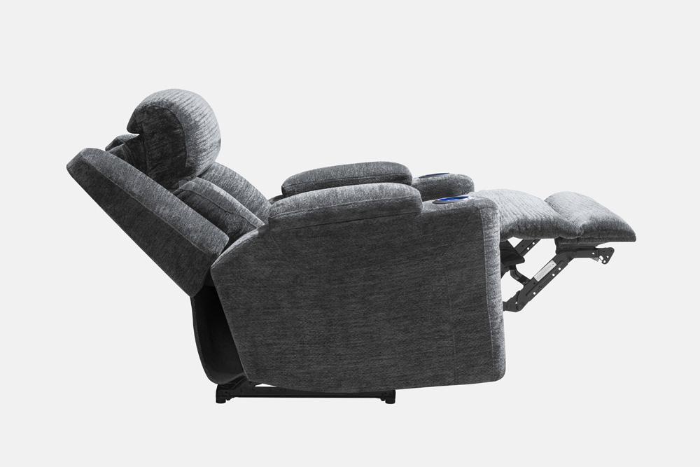 Parker Living - Dalton - Lucky Charcoal Power Recliner (Set of 2) - MDAL#812PH-2-LCH view 7