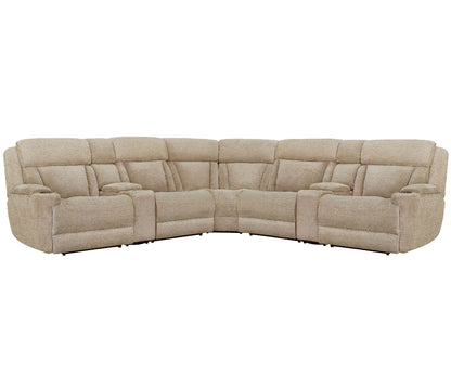 Parker Living - Dalton - Lucky Fawn 7 Piece Modular Power Reclining Sectional with Power Adjustable Headrests - MDAL-PACKT7(H)-LFA view 1