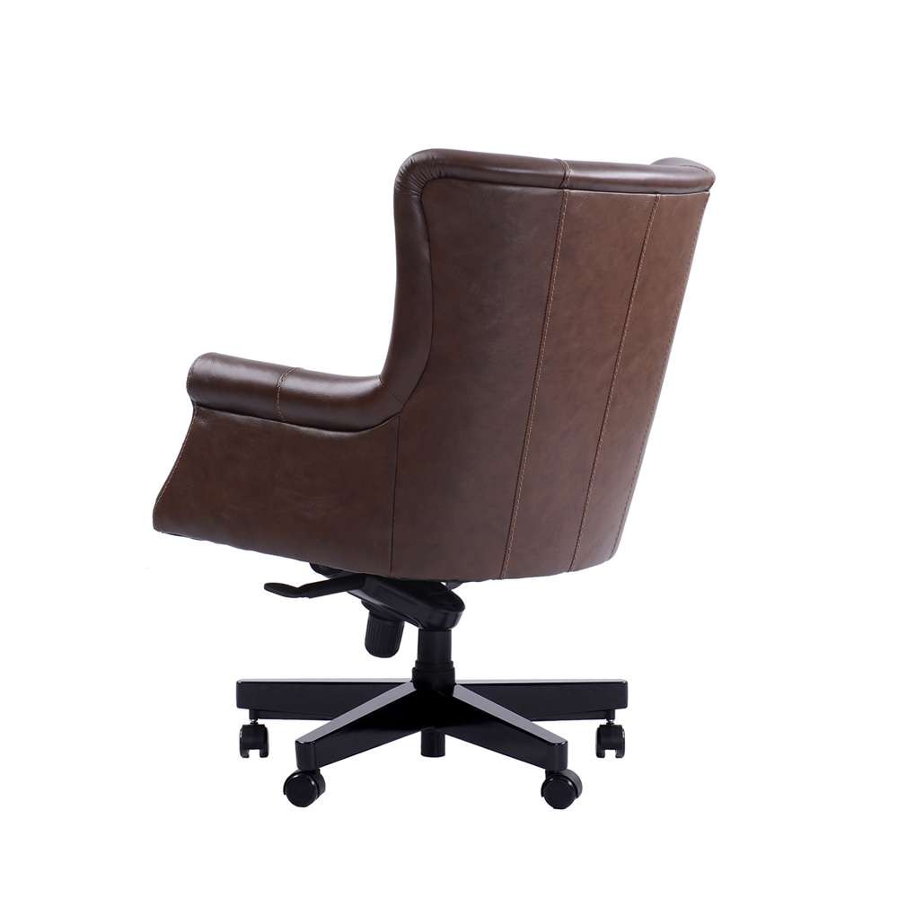 Parker House - Dc#129 Verona Brown - Leather Desk Chair - DC#129-VBR veiw 5