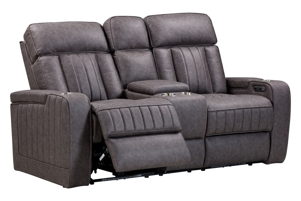 Parker Living - Equinox - Mercury Power Reclining Console Loveseat - MEQ-822CP2-MERC view 2