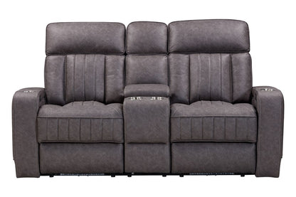 Parker Living - Equinox - Mercury Power Reclining Console Loveseat - MEQ-822CP2-MERC view 3