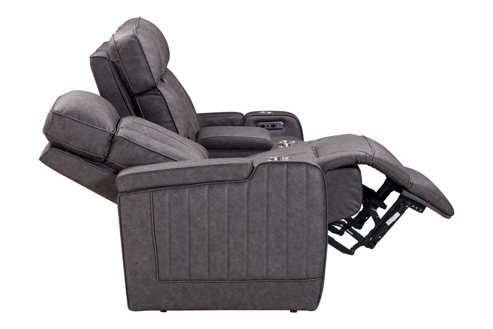 Parker Living - Equinox - Mercury Power Reclining Console Loveseat - MEQ-822CP2-MERC view 6
