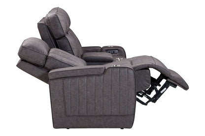 Parker Living - Equinox - Mercury Power Reclining Console Loveseat - MEQ-822CP2-MERC view 6