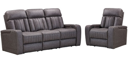 Parker Living - Equinox - Mercury Power Reclining Console Loveseat - MEQ-822CP2-MERC view 14