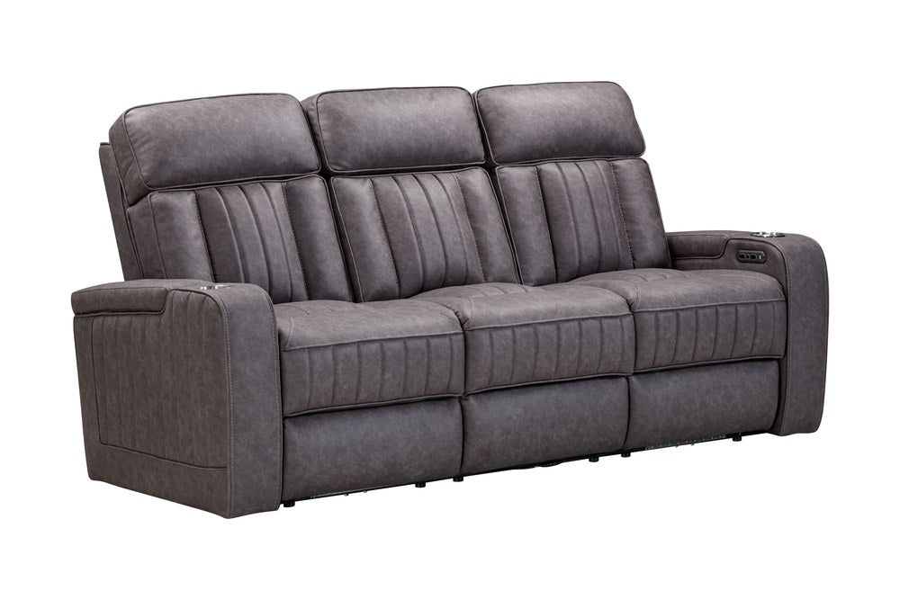 Parker Living - Equinox - Mercury Power Reclining Sofa with Drop Down Table - MEQ-834P2-MERC view 1