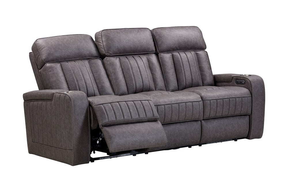 Parker Living - Equinox - Mercury Power Reclining Sofa with Drop Down Table - MEQ-834P2-MERC view 2