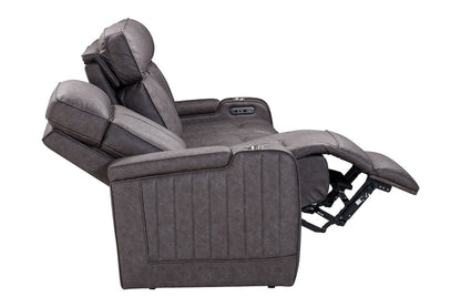 Parker Living - Equinox - Mercury Power Reclining Sofa with Drop Down Table - MEQ-834P2-MERC view 6