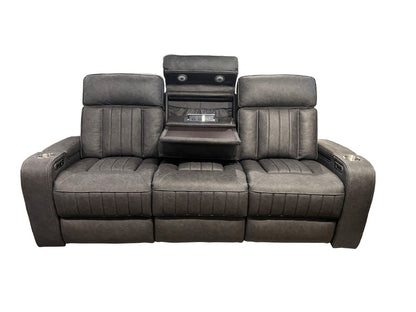 Parker Living - Equinox - Mercury Power Reclining Sofa with Drop Down Table - MEQ-834P2-MERC view 7