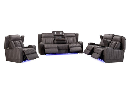 Parker Living - Equinox - Mercury Power Reclining Sofa with Drop Down Table - MEQ-834P2-MERC view 11