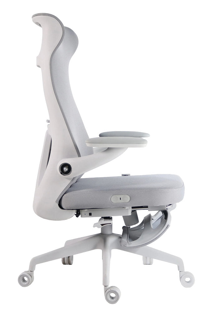 Parker Living - Fabric Massage Desk Chair - DC-605-WHT view 3