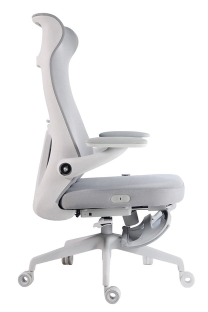 Parker Living - Fabric Massage Desk Chair - DC-605-WHT view 3