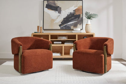 Parker Living - Finley - Island Rust Swivel Accent Chair (Set of 2) - SFIN#912S-2-ISRU view 7