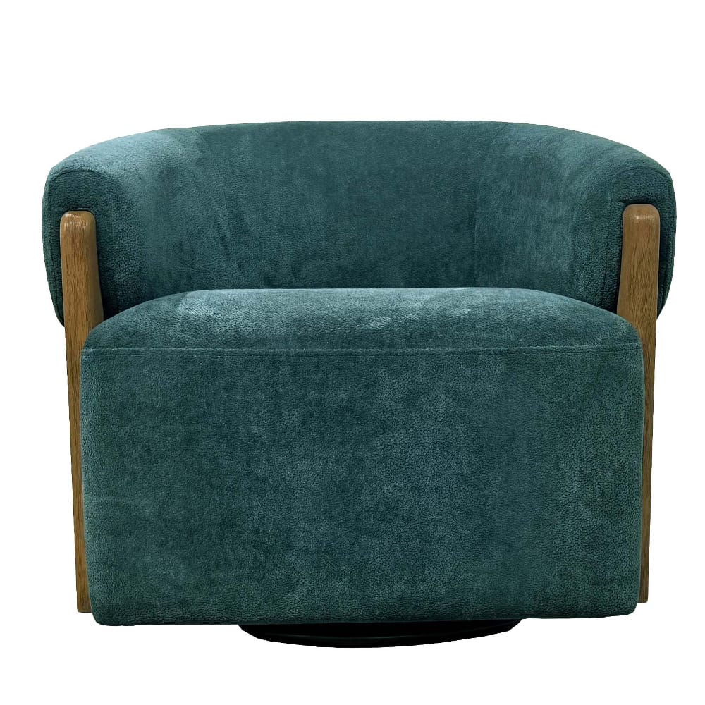 Parker Living - Finley - Island Teal Swivel Accent Chair - SFIN#912S-ISTE view 2