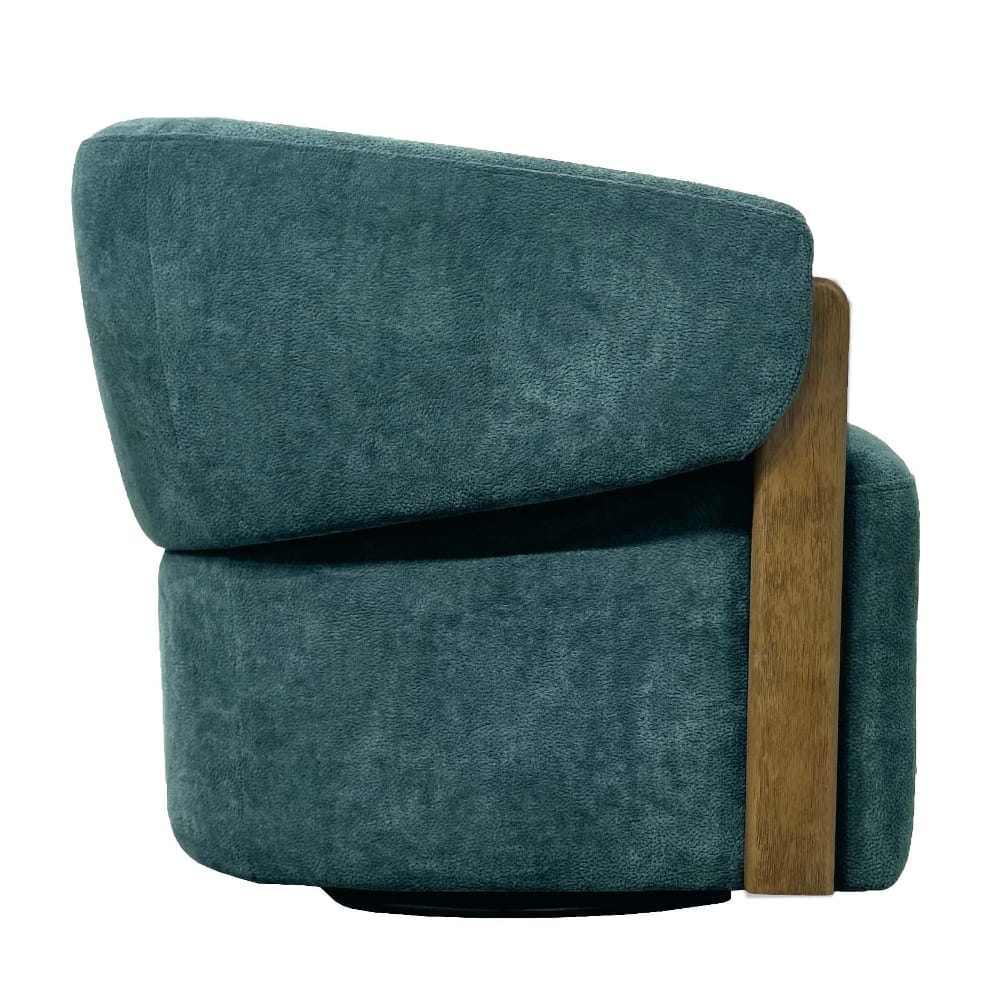 Parker Living - Finley - Island Teal Swivel Accent Chair - SFIN#912S-ISTE view 3