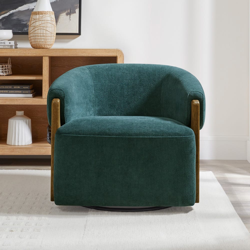 Parker Living - Finley - Island Teal Swivel Accent Chair - SFIN#912S-ISTE view 6