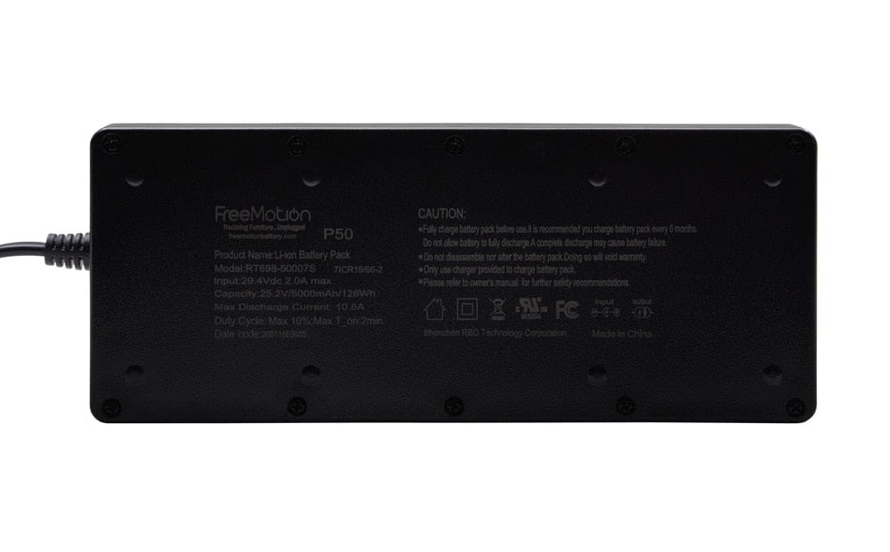 Parker Living - Freemotion 5000mAh Battery, Universal Bracket and Y2 cable - P50-PBY2 view 4