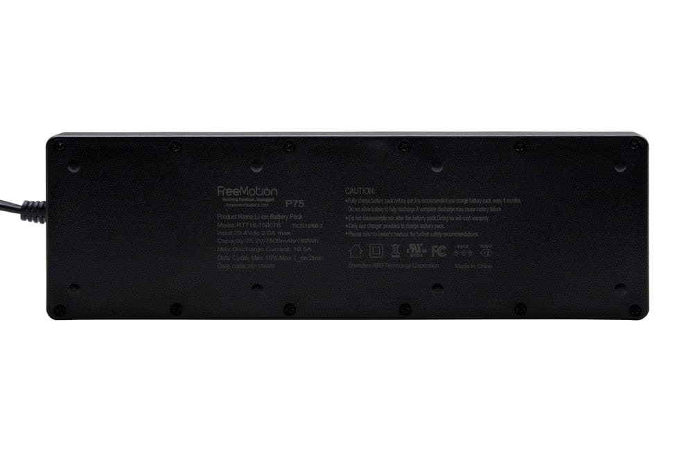 Parker Living - Freemotion 7500mAh Battery, Universal Bracket and Y3 cable - P75-PBY3 view 4