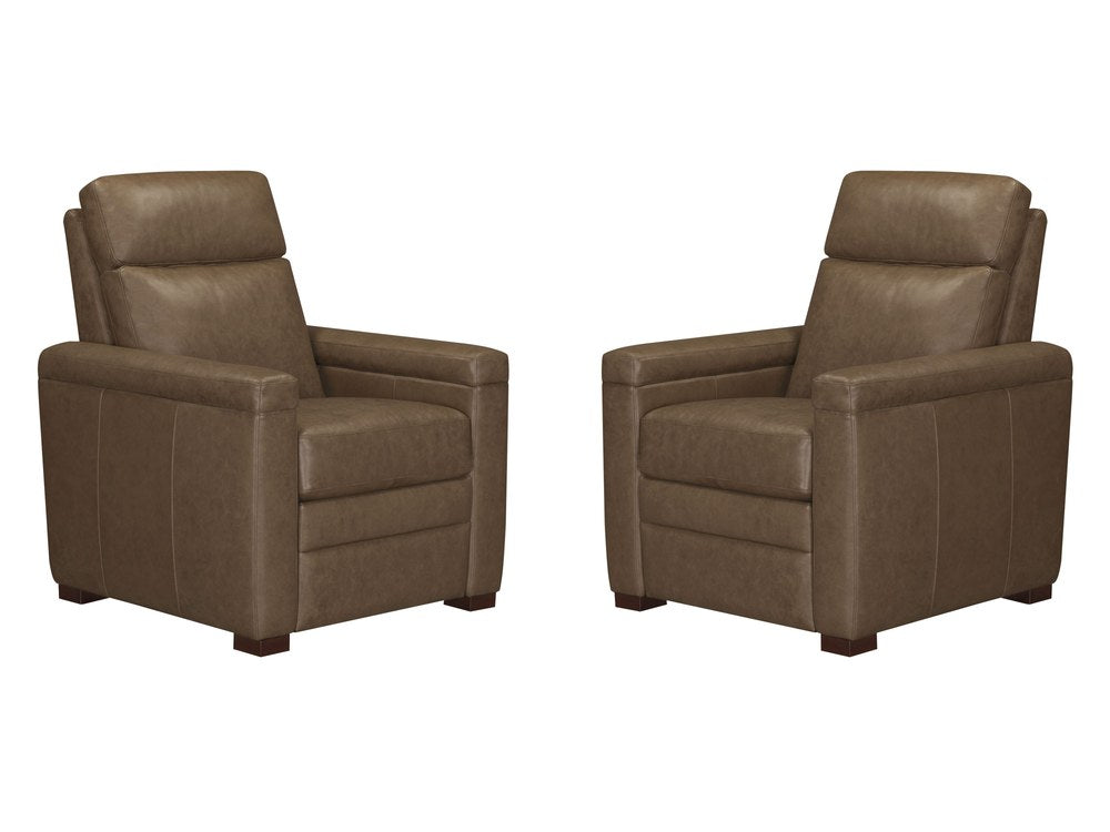 Parker Living - Garrison - Renaissance Tobacco Manual Pushback Recliner (Set of 2) - MGAR-KIT-812-2-RETB view 1