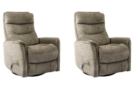 Parker Living - Gemini - Heather Swivel Glider Recliner (Set of 2) - MGEM#812GS-2-HEA view 1