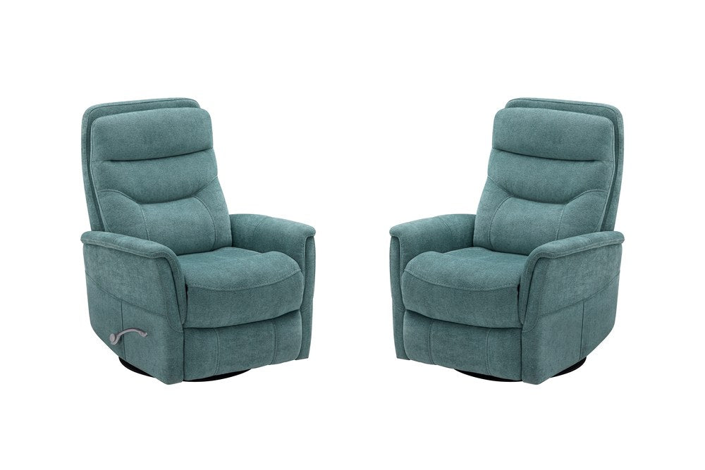 Parker Living - Gemini - Snazzy Blue Manual Swivel Glider Recliner (Set of 2) - MGEM-KIT-812GS-2-SNBL view 1
