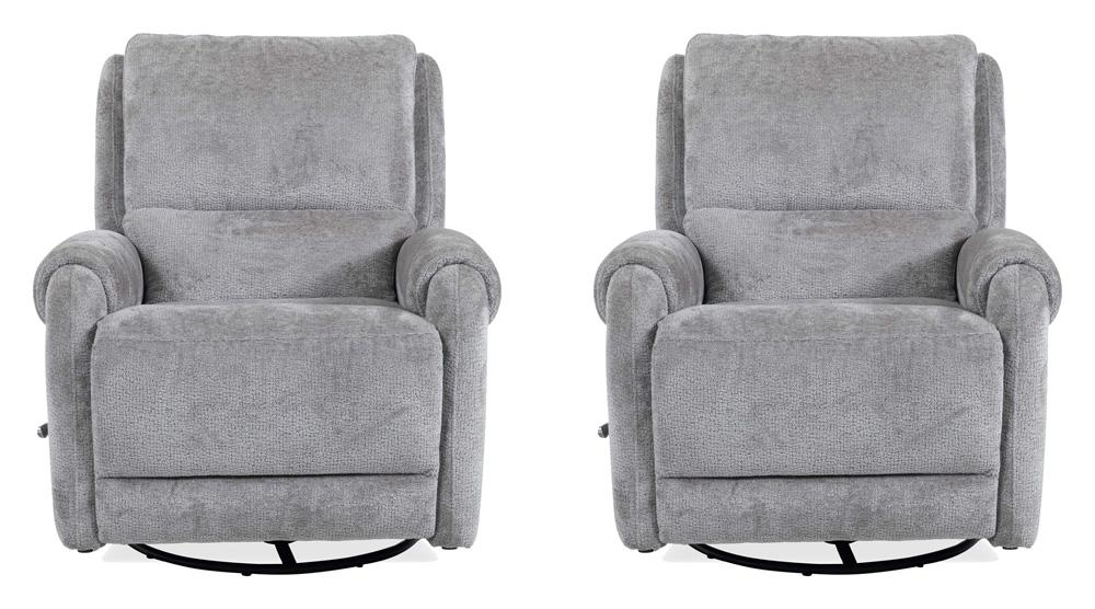 Parker Living - Gentry - Shadowplay Manual Swivel Glider Recliner (Set of 2) - MGNY#812GS-2-SHPY view 1
