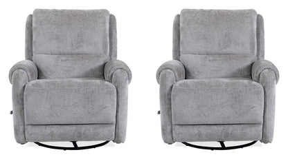 Parker Living - Gentry - Shadowplay Manual Swivel Glider Recliner (Set of 2) - MGNY#812GS-2-SHPY view 1
