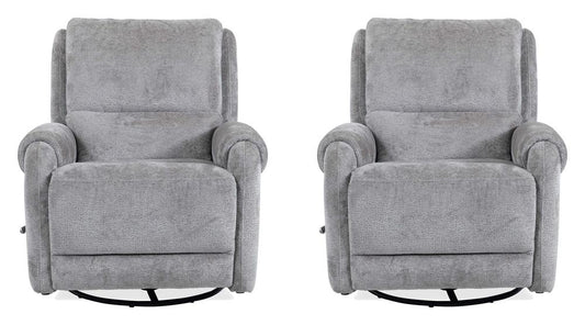 Parker Living - Gentry - Shadowplay Manual Swivel Glider Recliner (Set of 2) - MGNY#812GS-2-SHPY view 1