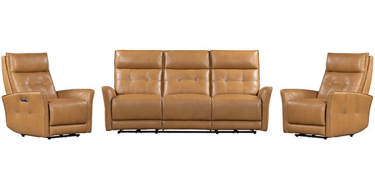Parker House - Gershwin - Lucca Butterscotch Power Reclining Sofa and Two Recliners - MGER-311PHZ-P25-LCB view 1