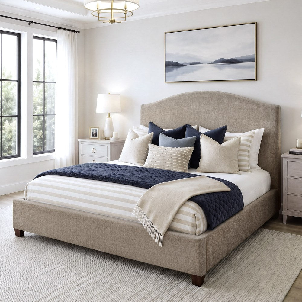 Parker Living - Gina - Rosemont Stone Queen Bed 5/0 - BGIN-KIT-Q2-RMST view 1