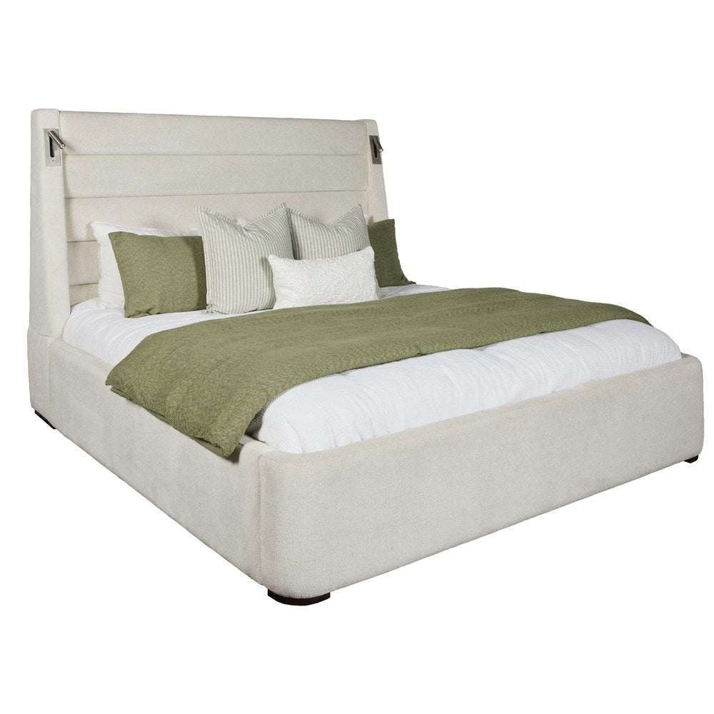 Parker Living - Giorgio - Dreamy Linen King Bed with Speakers - BGIO-KIT-K3-DRLI view 2