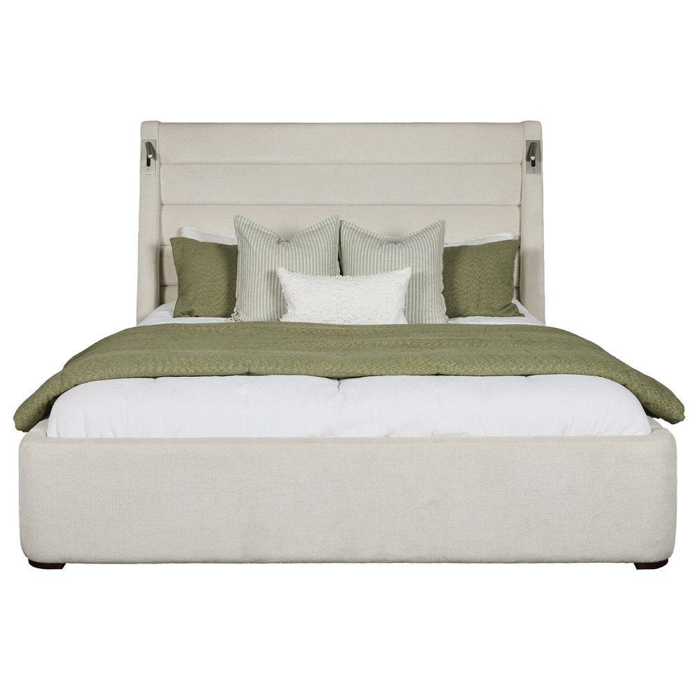 Parker Living - Giorgio - Dreamy Linen King Bed with Speakers - BGIO-KIT-K3-DRLI view 4