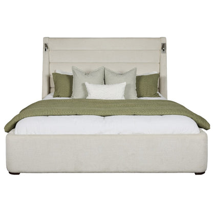 Parker Living - Giorgio - Dreamy Linen King Bed with Speakers - BGIO-KIT-K3-DRLI view 4