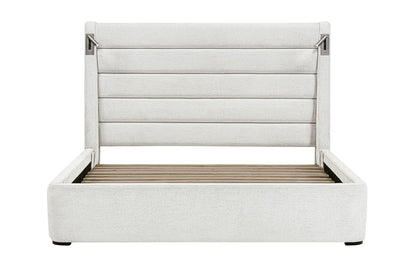 Parker Living - Giorgio - Dreamy Linen King Bed with Speakers - BGIO-KIT-K3-DRLI view 5