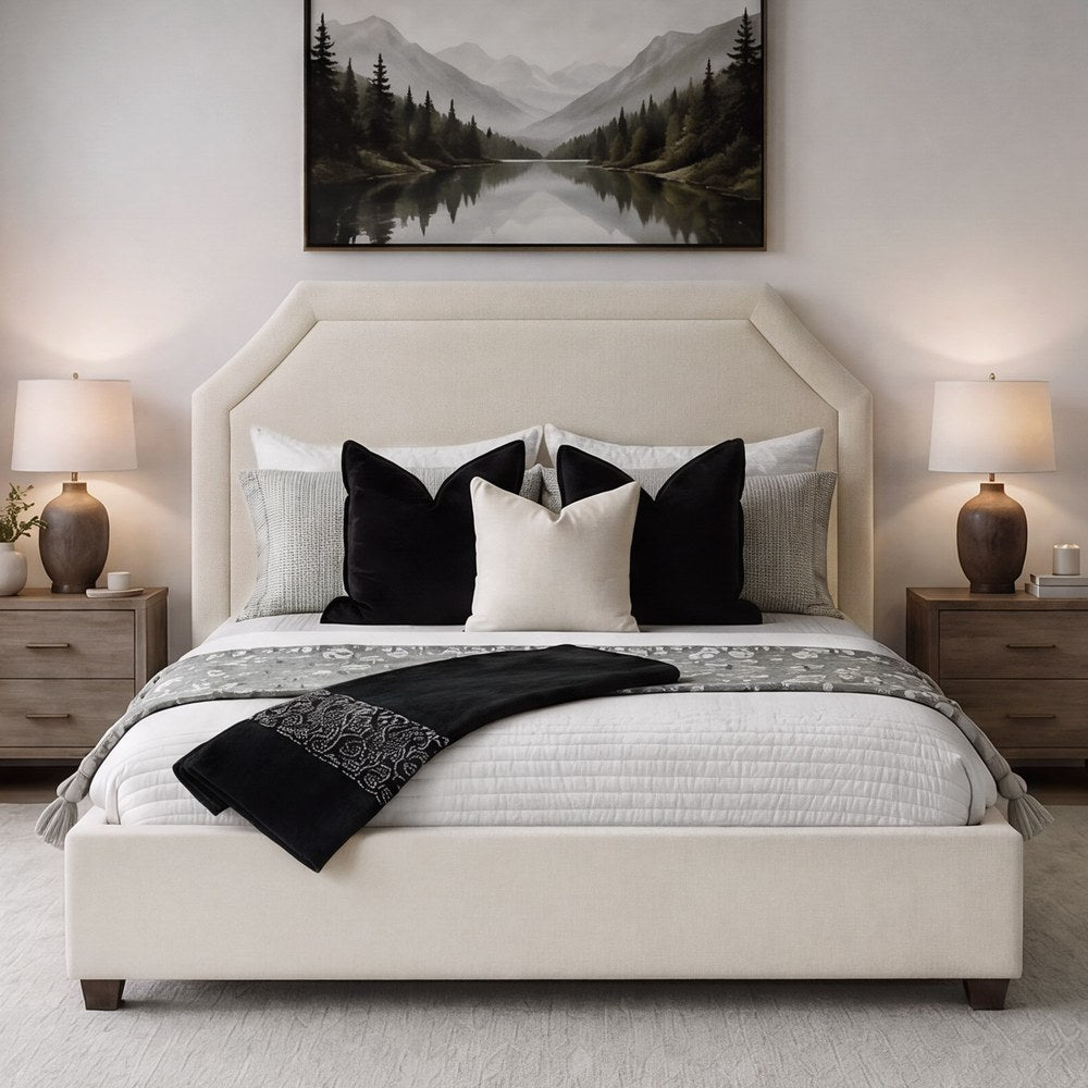 Parker Living - Gwen - Mellow Flax King Bed 6/6 - BGWE-KIT-K2-MWFL view 8