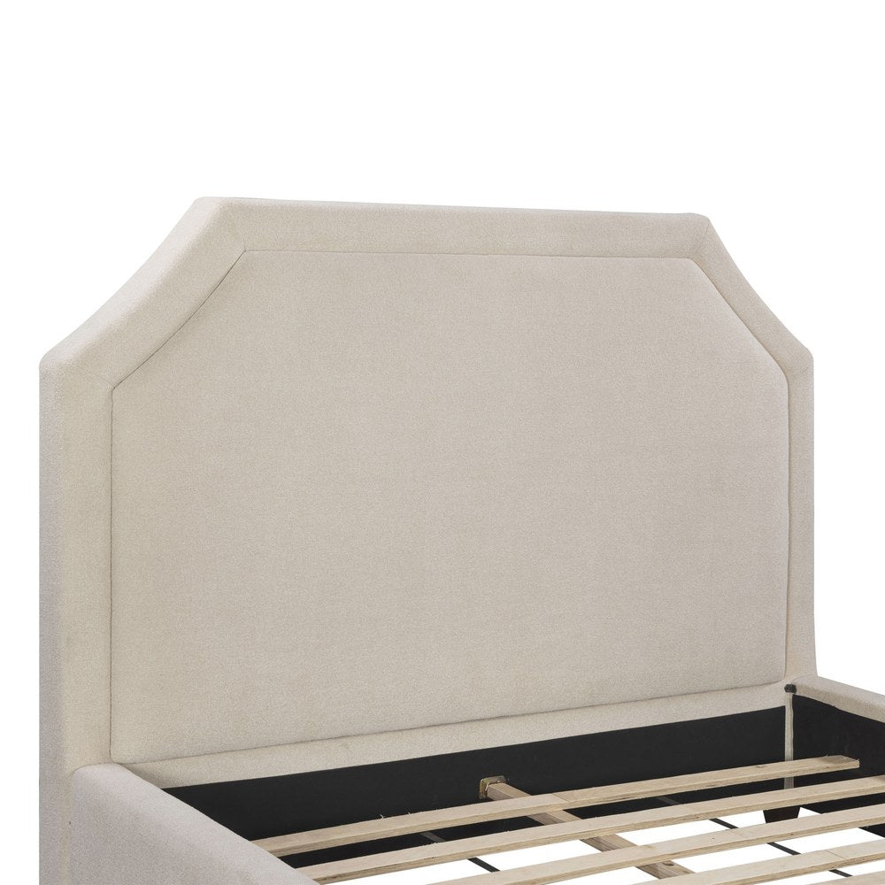 Parker Living - Gwen - Mellow Flax Queen Bed 5/0 - BGWE-KIT-Q2-MWFL view 6