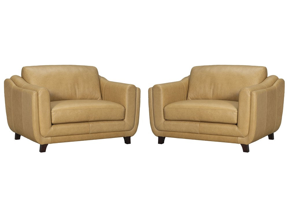Parker Living - Hayden - Renaissance Marigold Stationary Chair and a Half (Set of 2) - SHDN-KIT-912XL-2-REMG view 1
