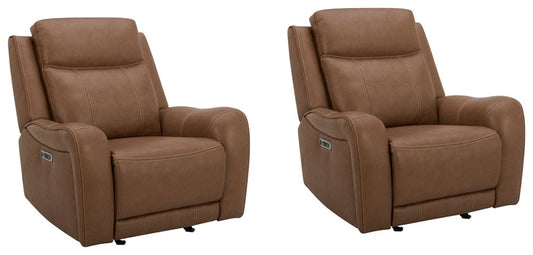 Parker Living - Haywood - Butternut Power Glider Recliner (Set of 2) - MHAY#812GPH-2-BTNT veiw 1