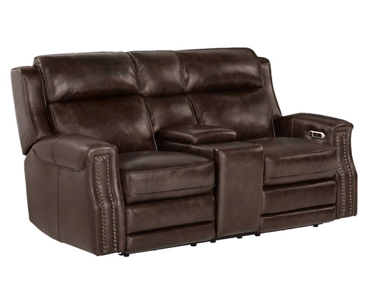 Parker Living - Hensley - Smooth Espresso Power Loveseat - MHE-822CP2T-SMES view 1