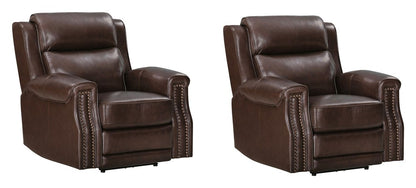 Parker Living - Hensley - Smooth Espresso Power Recliner (Set of 2) - MHE-KIT-812P2-2-SMES view 1