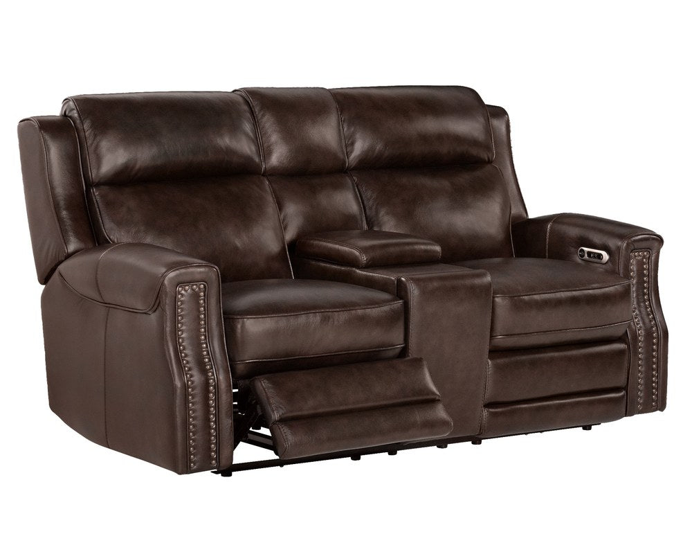 Parker Living - Hensley - Smooth Espresso Power Reclining Sofa and Loveseat - MHE-KIT-32P2-SMES view 6