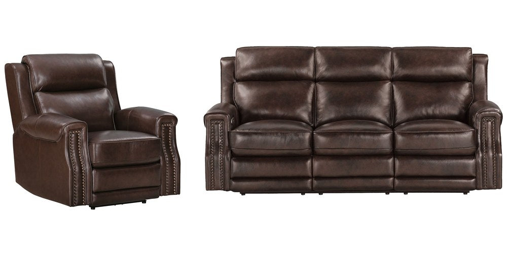 Parker Living - Hensley - Smooth Espresso Power Reclining Sofa and Recliner - MHE-KIT-31P2-SMES view 1