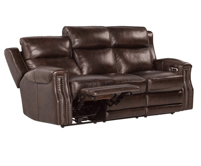 Parker Living - Hensley - Smooth Espresso Power Reclining Sofa Loveseat and Recliner - MHE-KIT-321P2-SMES view 3