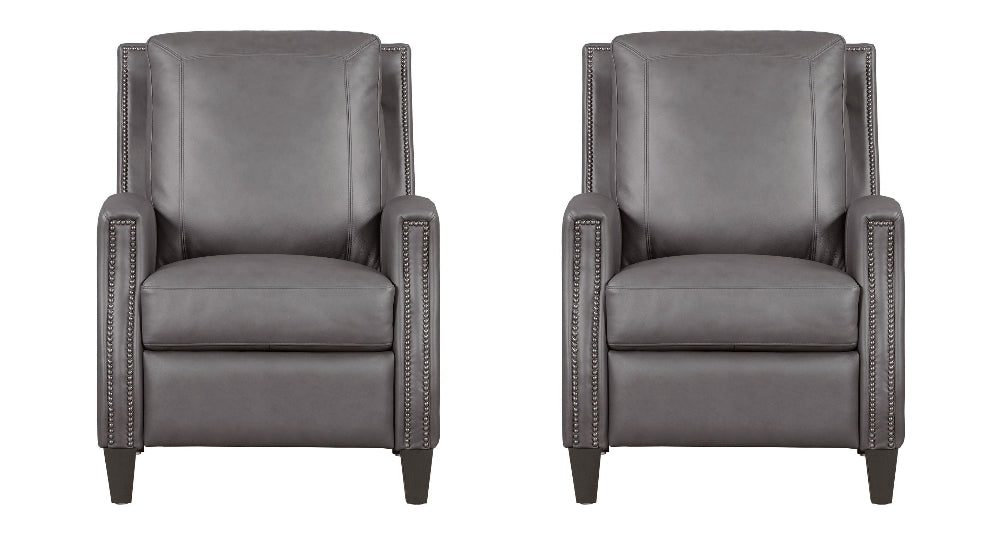 Parker Living - Hunter - Echo Grey Manual Recliner (Set of 2) - MHNT#812-2-ECGR view 1