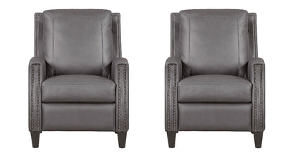 Parker Living - Hunter - Echo Grey Manual Recliner (Set of 2) - MHNT#812-2-ECGR view 1