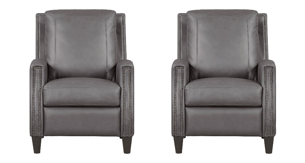 Parker Living - Hunter - Echo Grey Power Cordless High Leg Recliner P2 (Set of 2) - MHNT#812PH-P25-2-ECGR view 1