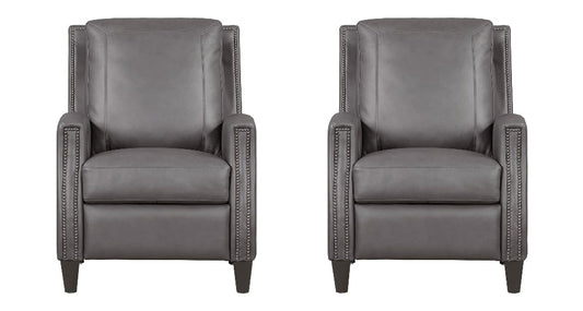 Parker Living - Hunter - Echo Grey Power Cordless High Leg Recliner P2 (Set of 2) - MHNT#812PH-P25-2-ECGR view 1