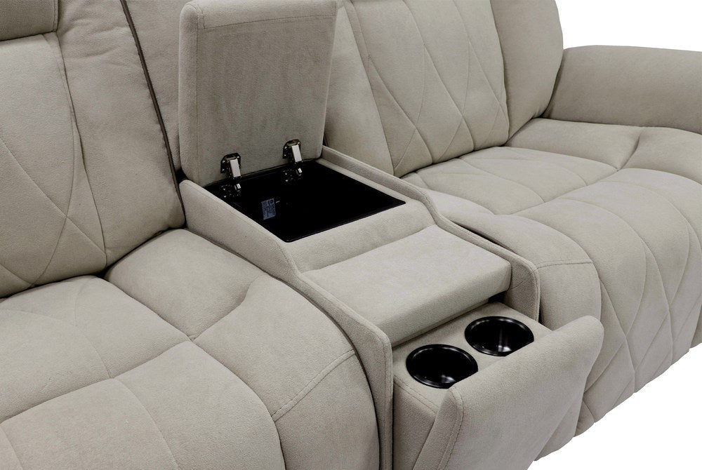 Parker Living - Ian - Luxe Mocha 7 Piece Modular Zero Gravity Power Reclining Sectional - MIAN-KIT-7C-P3Z-LXMC view 6